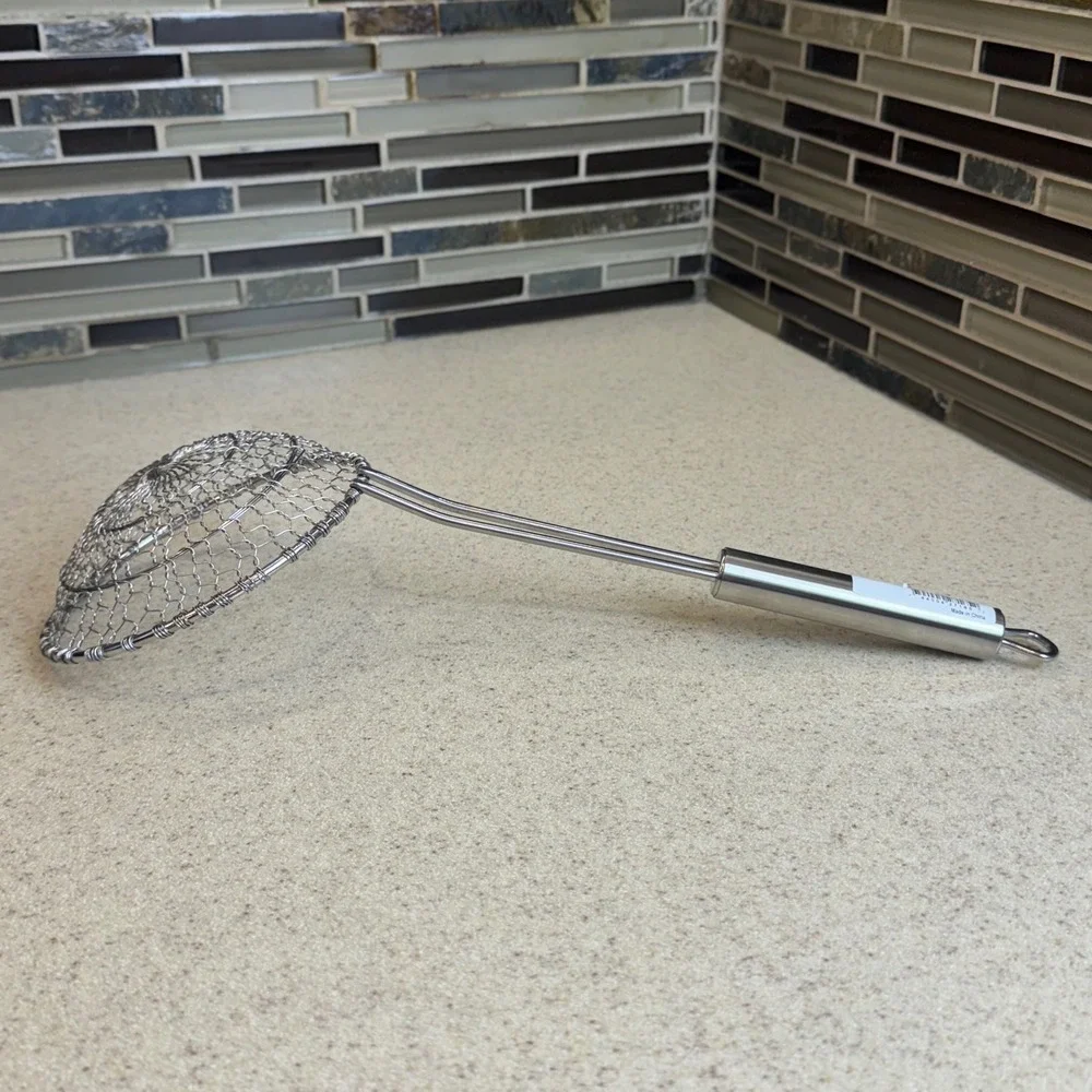 NEW WMF Profi Plus Large Wok Strainer Stainless Steel Spider Skimmer 14 Inch
